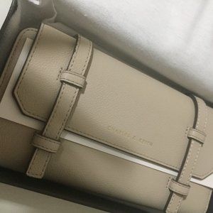 Charles & Keith long wallet (Ivory)